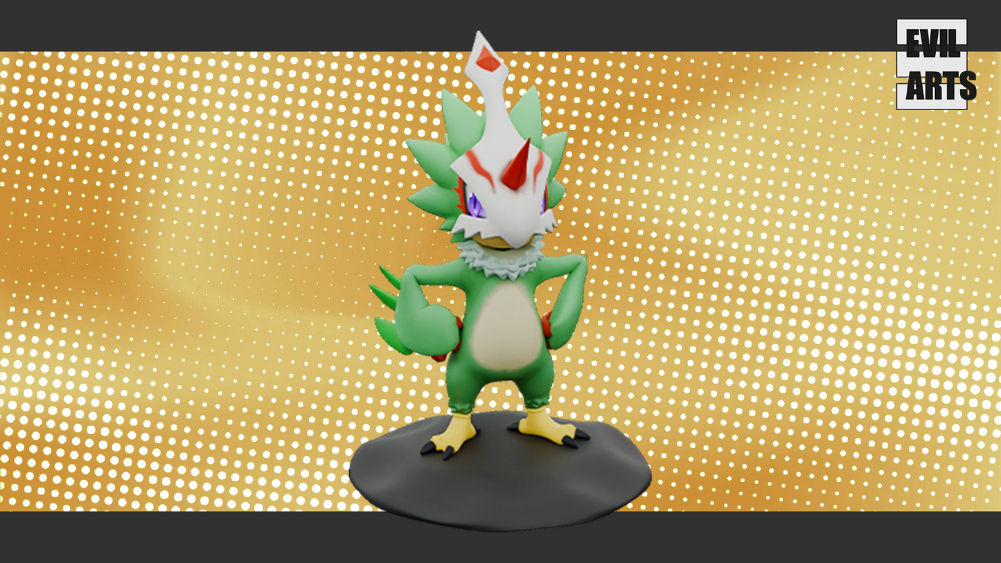 Pteromon (Blender, SFM + STL)
