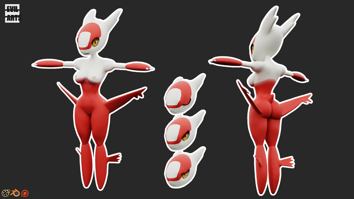 Latias (SFM + Blender)