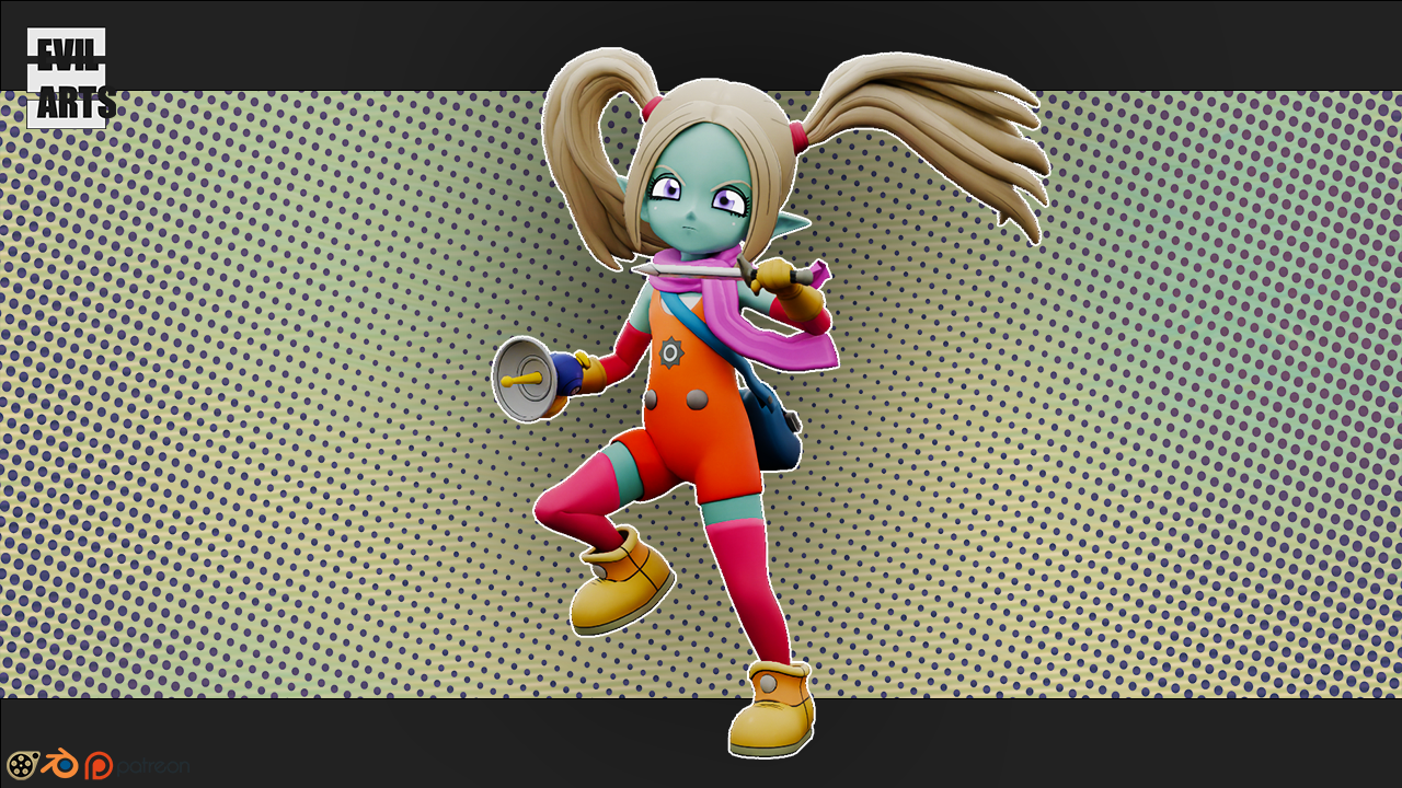Panzy (SFM, Blender + STL)