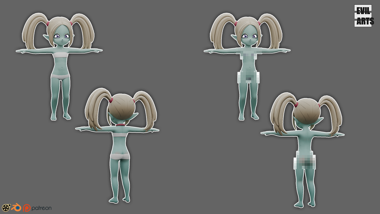 Panzy (SFM, Blender + STL)