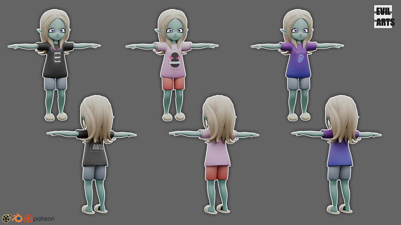 Panzy (SFM, Blender + STL)