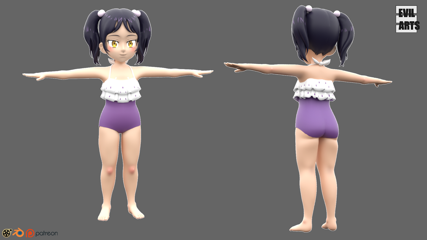 Merlin True Form (SFM+Blender)