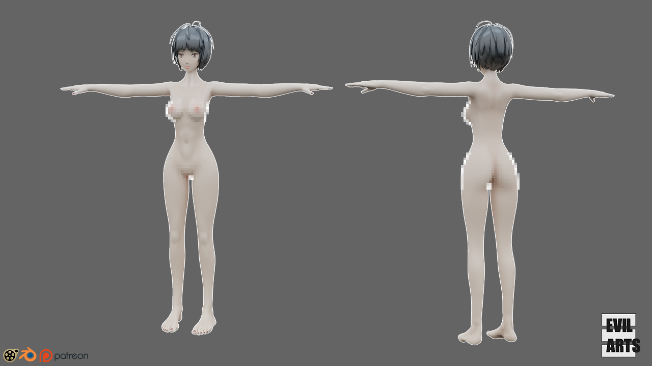 Tae Takemi (Blender, SFM)